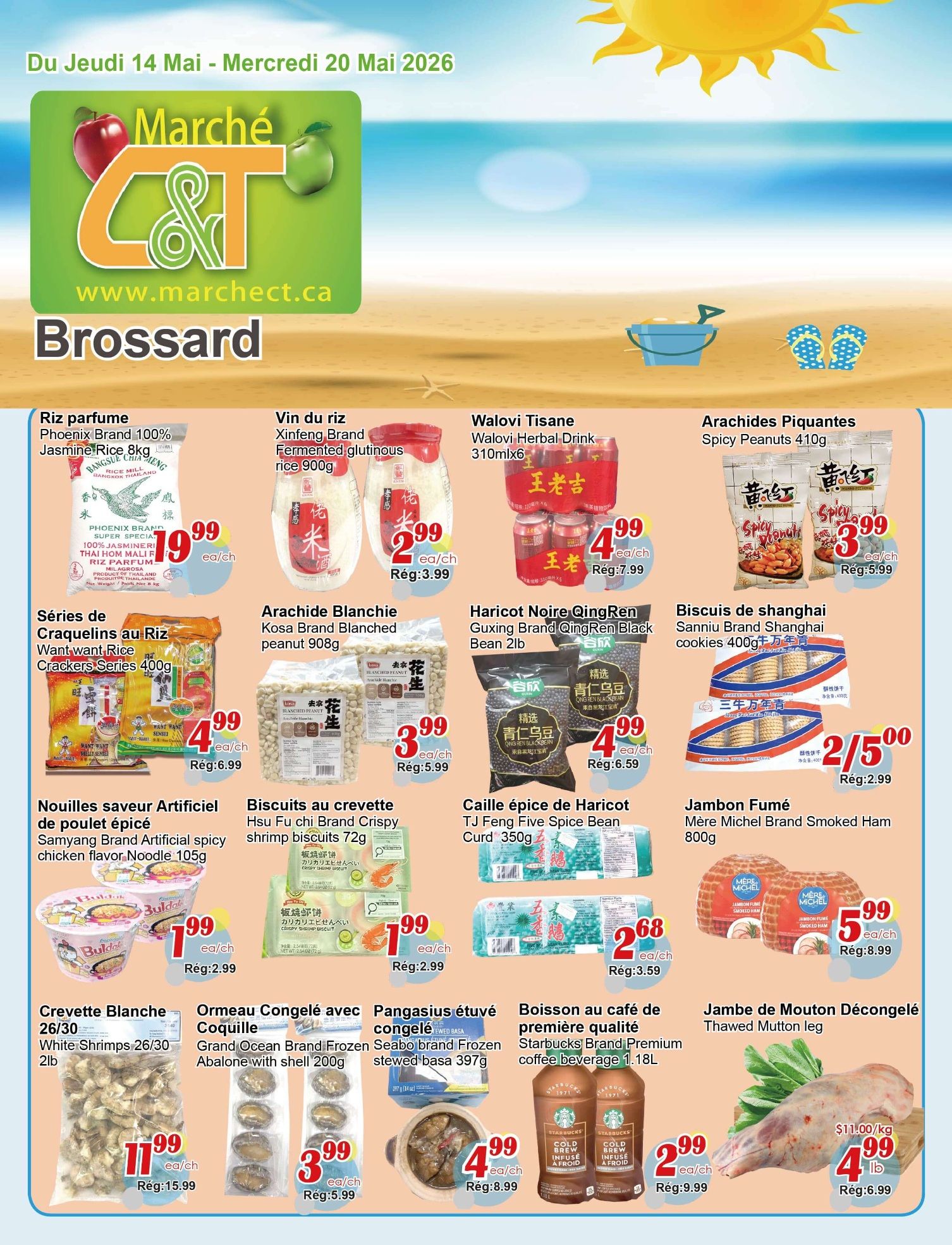 Marche C&T (Brossard) Flyer May 14 to 20