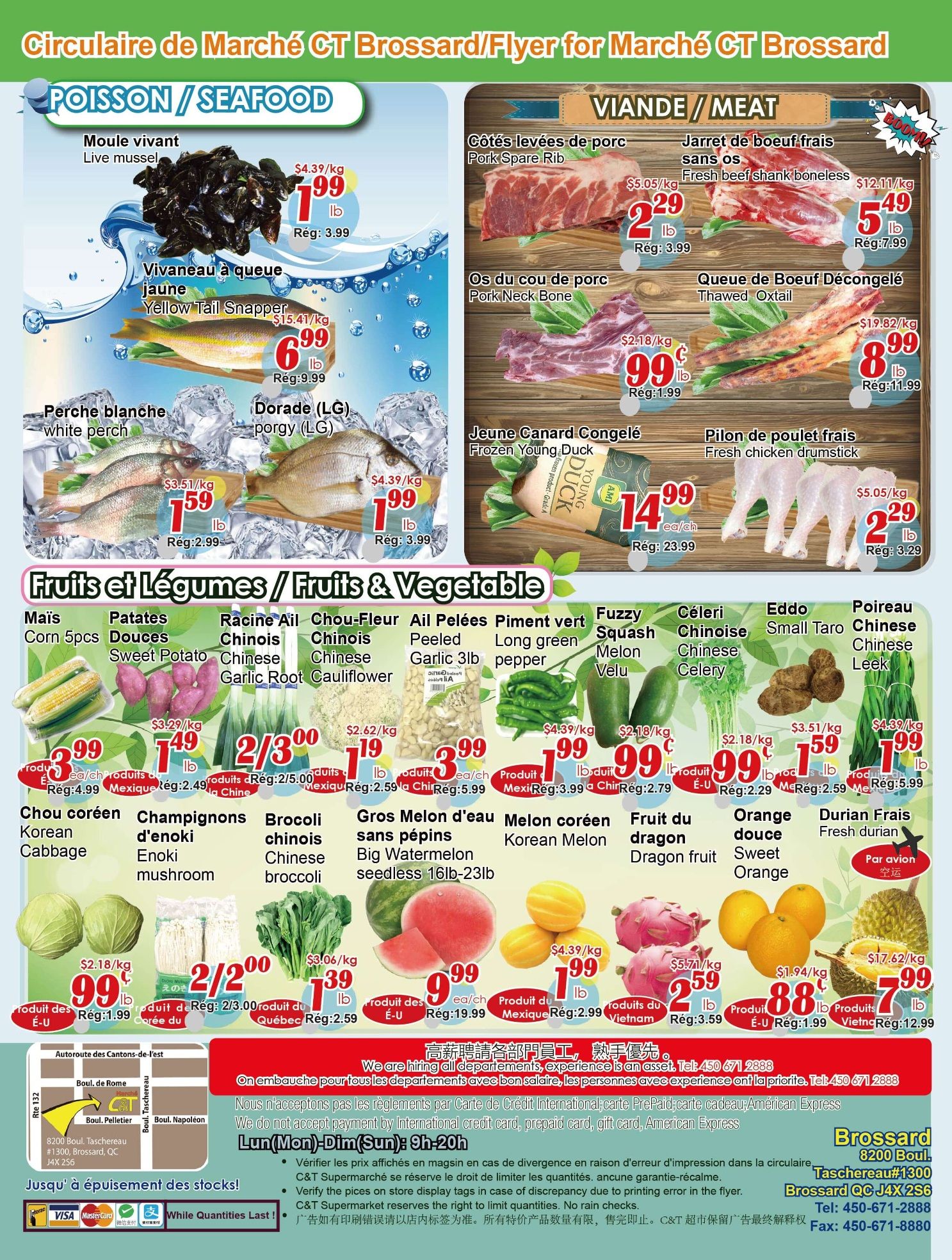Marche C&T (Brossard) Flyer May 14 to 20