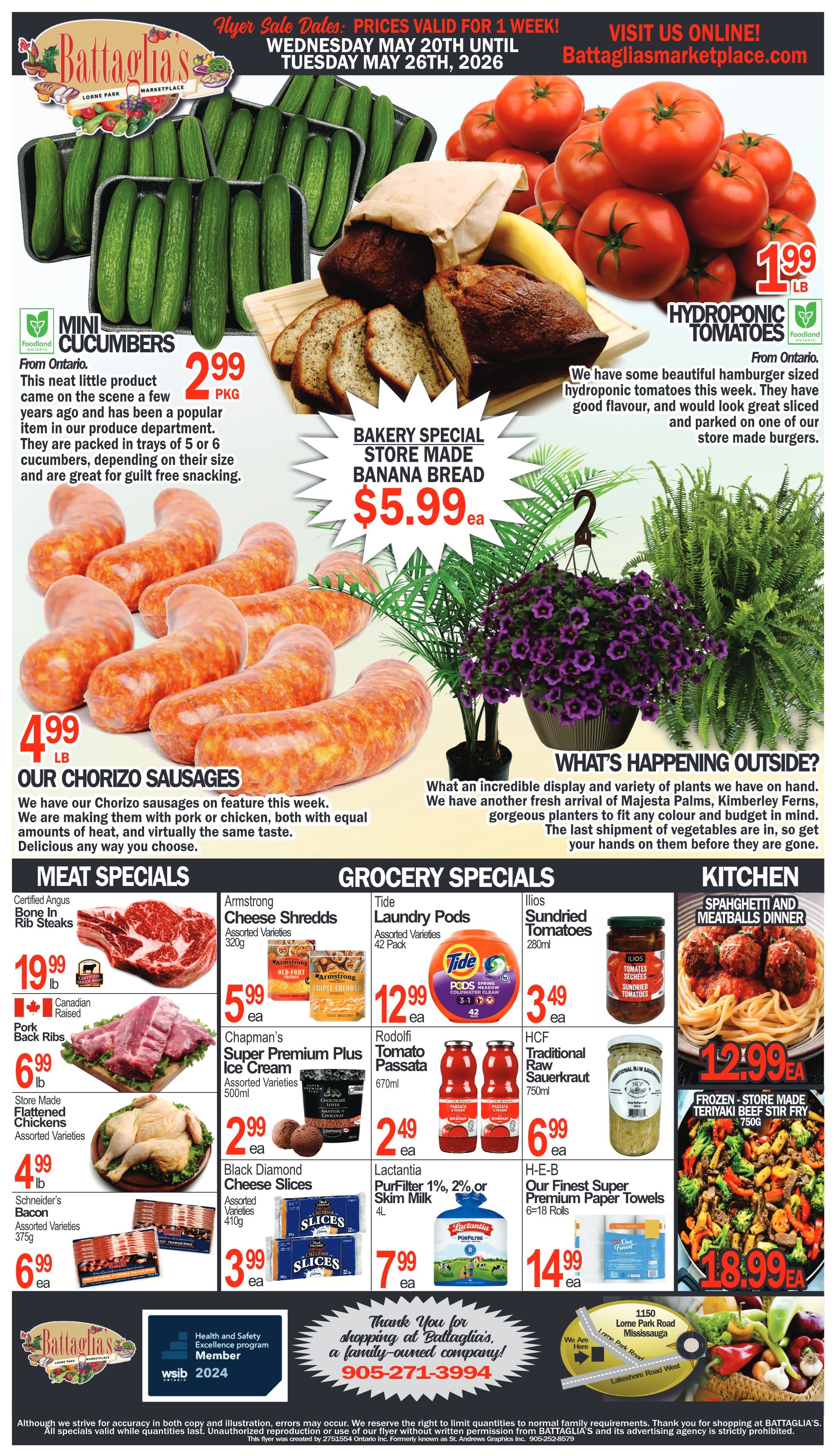 Battaglia's Marketplace Flyer May 20 to 26