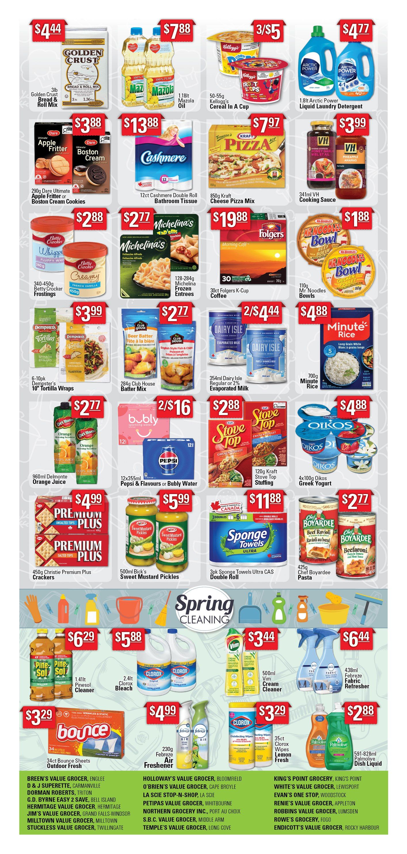 Value Grocer Flyer May 21 to 27
