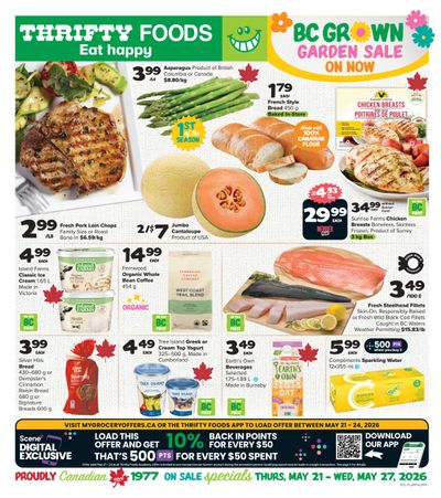Thrifty Foods Flyer May 21 to 27