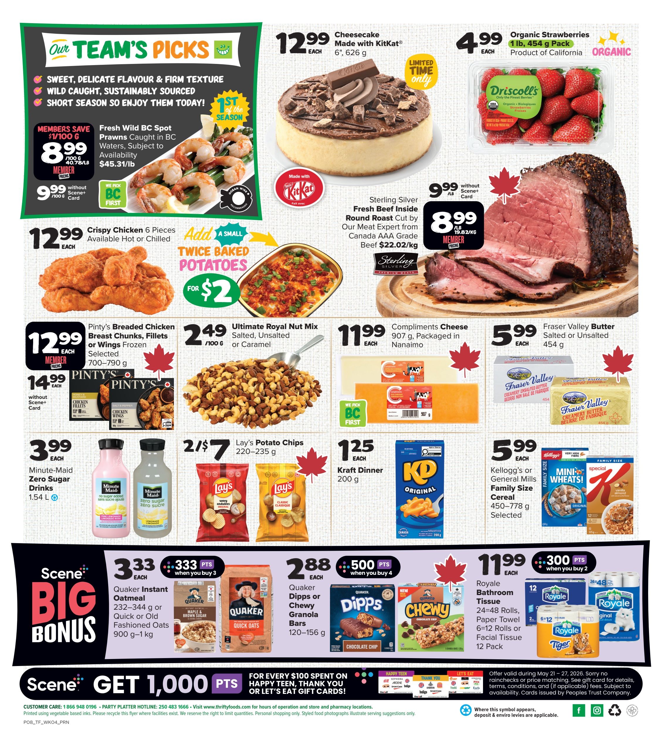 Thrifty Foods Flyer May 21 to 27