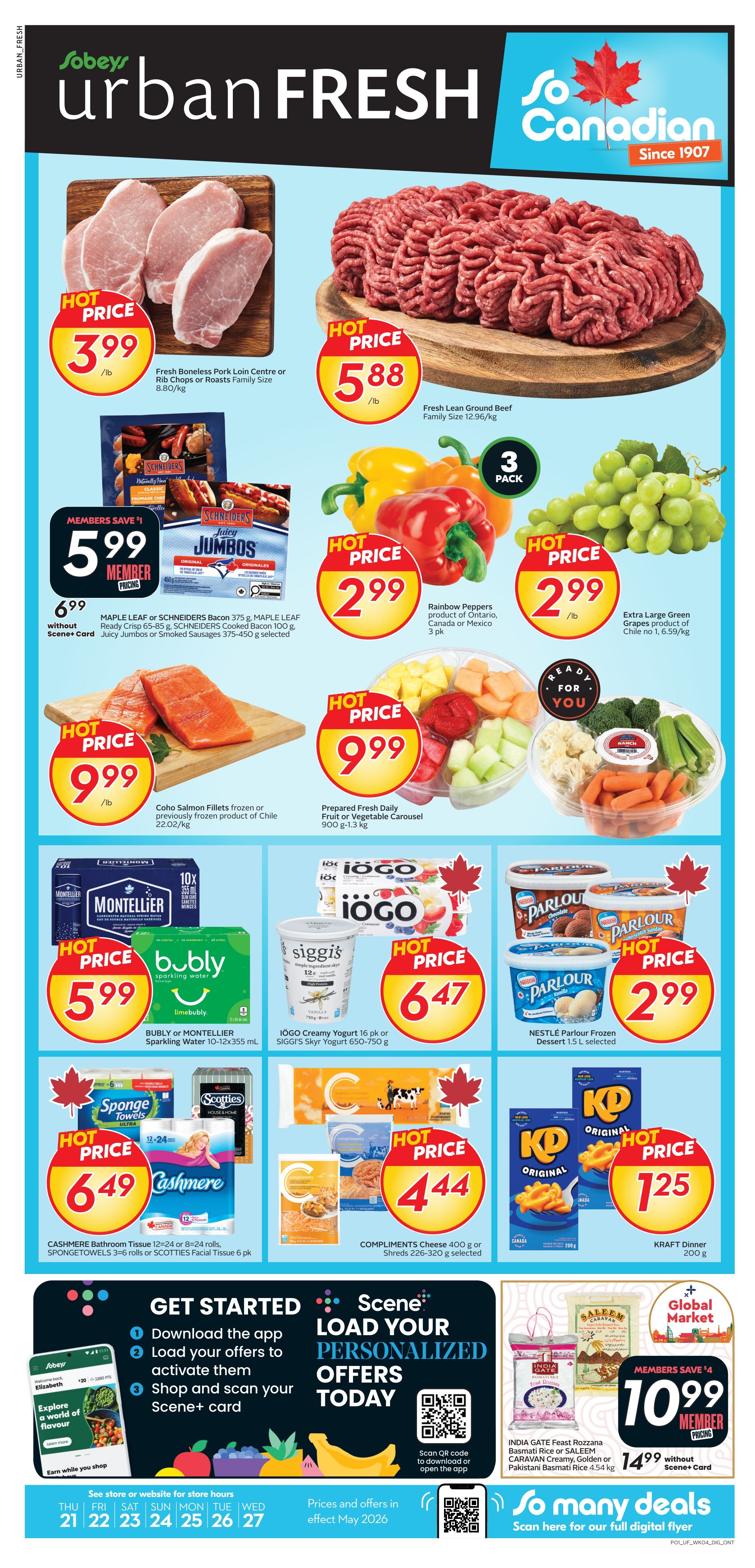 Sobeys Urban Fresh Flyer May 21 to 27