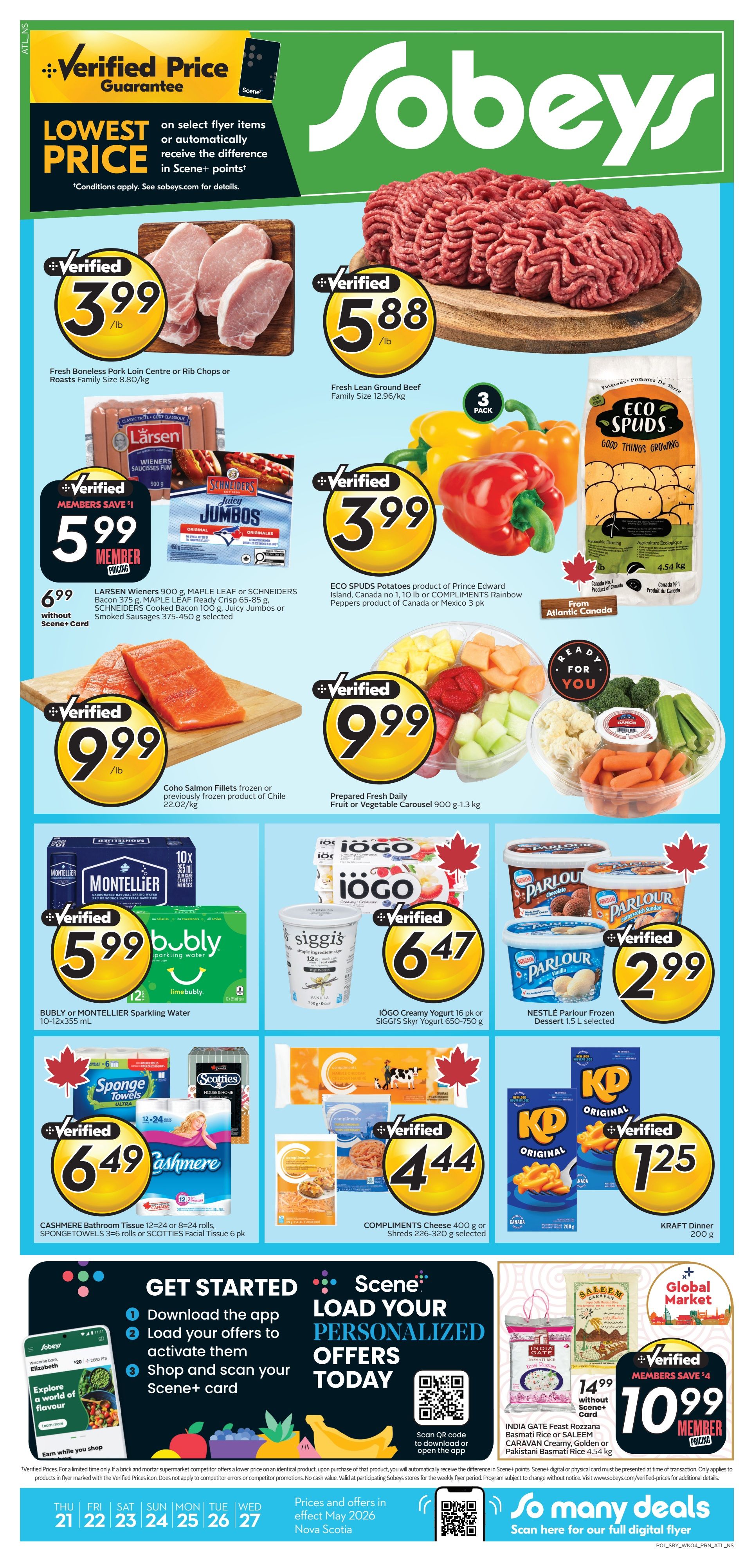 Sobeys (Atlantic) Flyer May 21 to 27