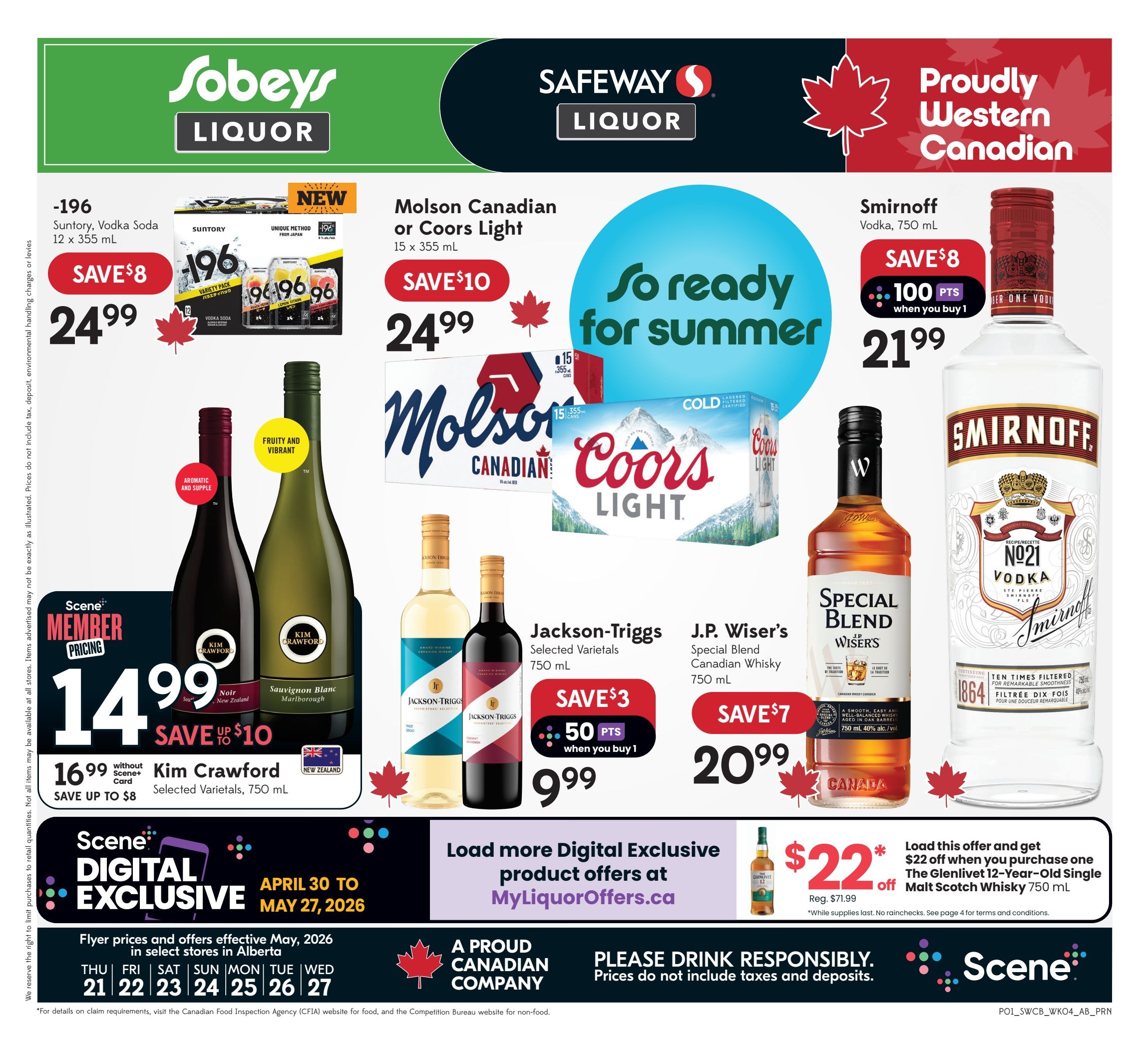 Sobeys/Safeway (AB) SWCB Flyer May 21 to 27