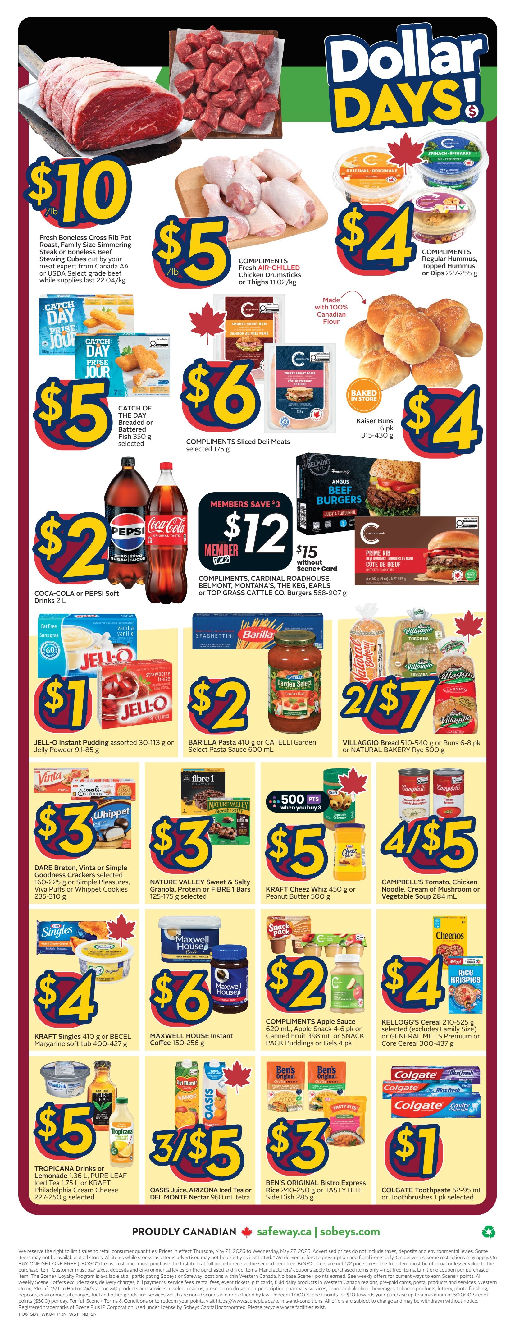 Sobeys/Safeway (SK & MB) Flyer May 21 to 27