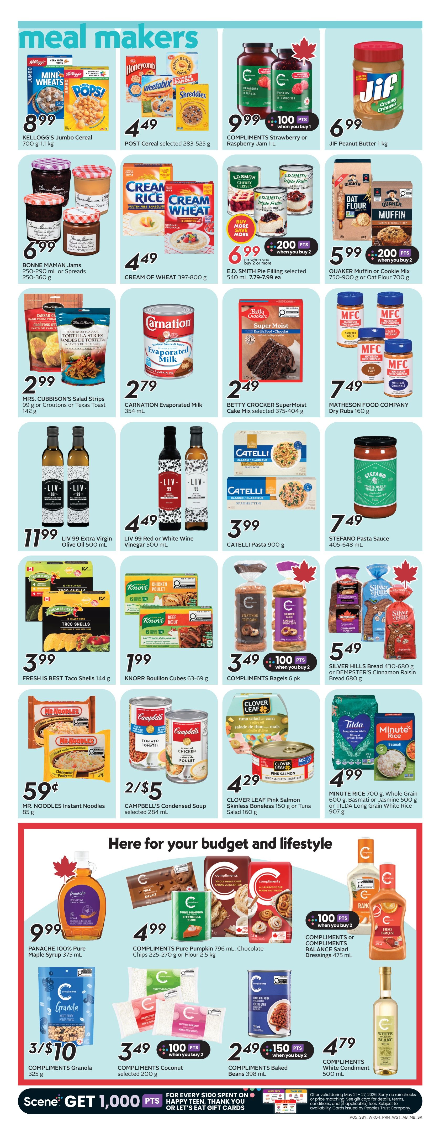 Sobeys/Safeway (SK & MB) Flyer May 21 to 27