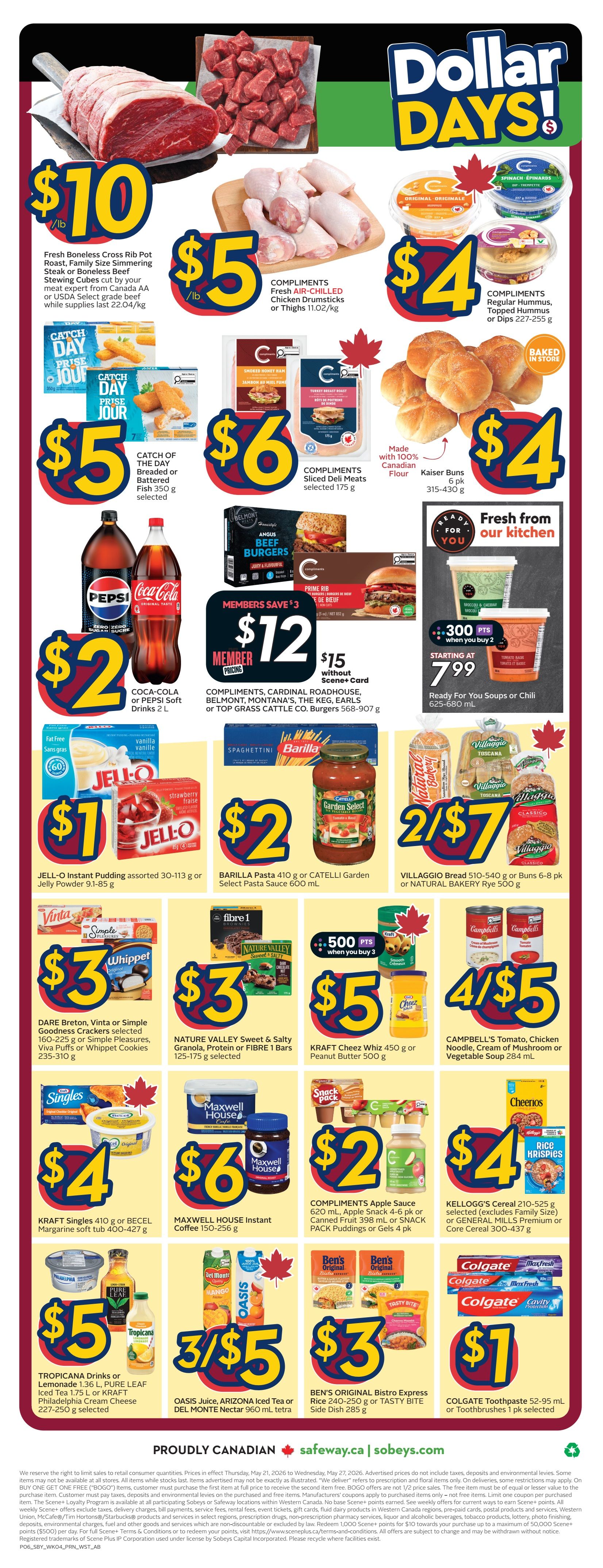 Sobeys/Safeway (AB) Flyer May 21 to 27