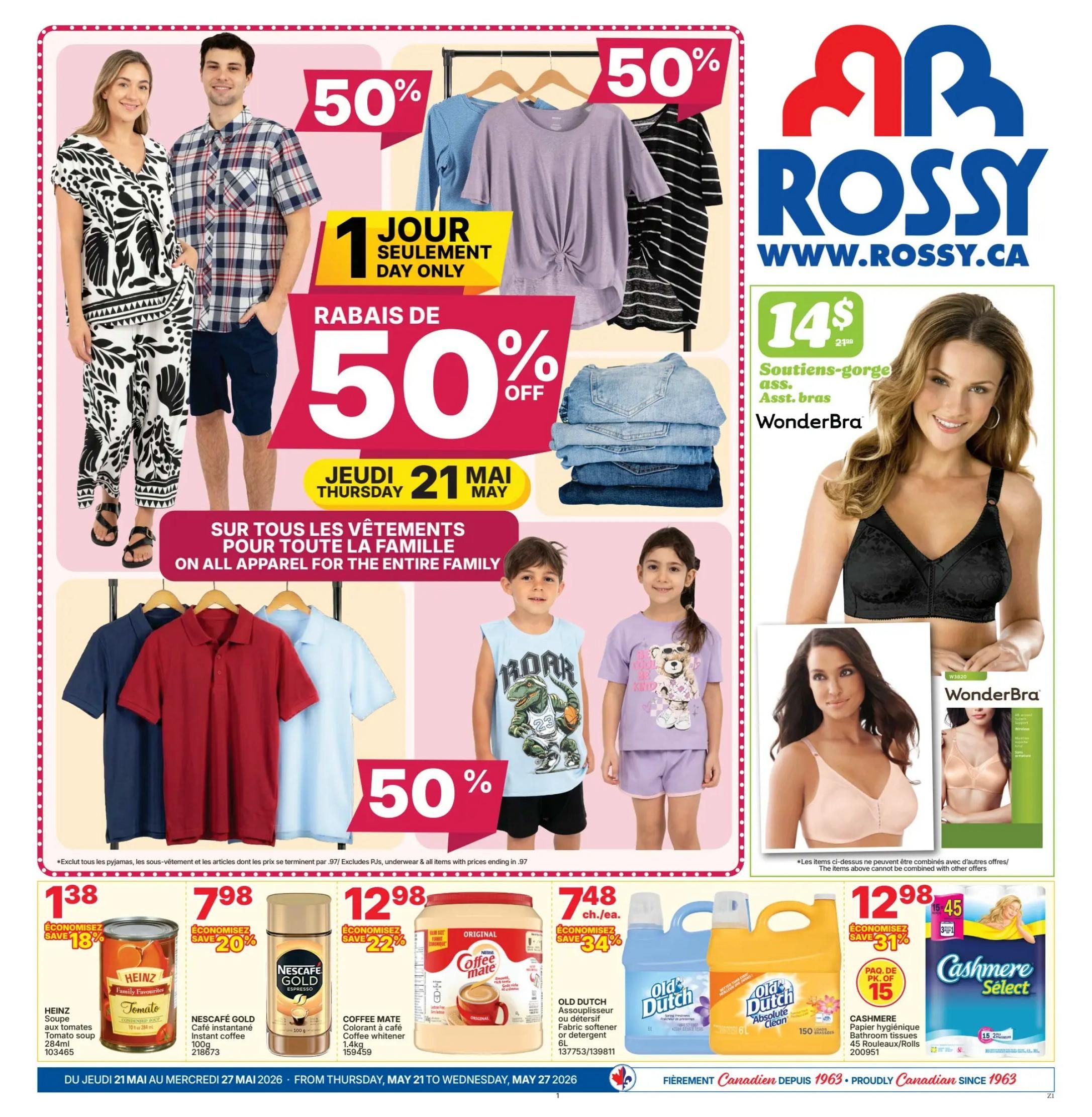 Rossy Flyer May 21 to 27