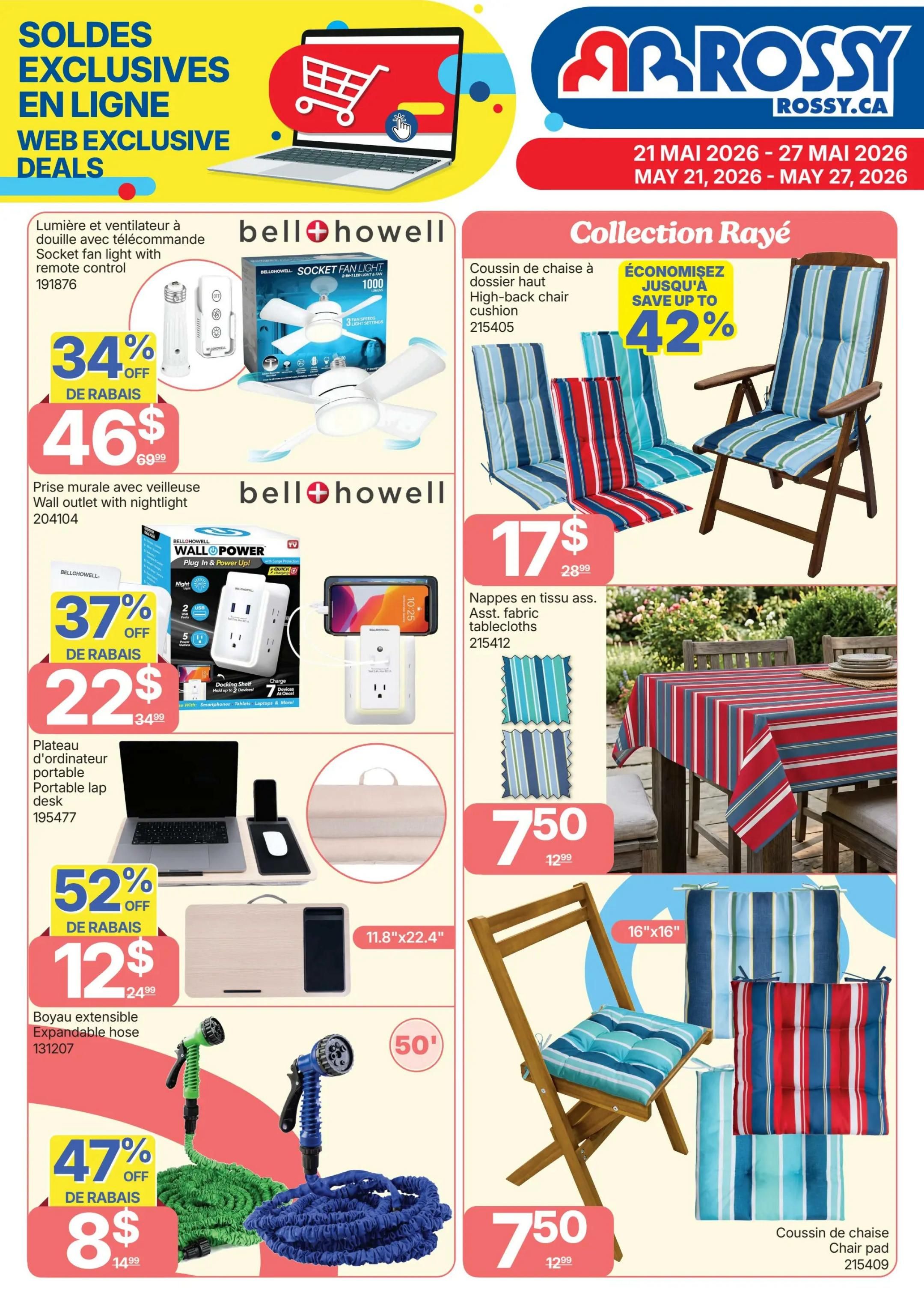 Rossy Flyer May 21 to 27