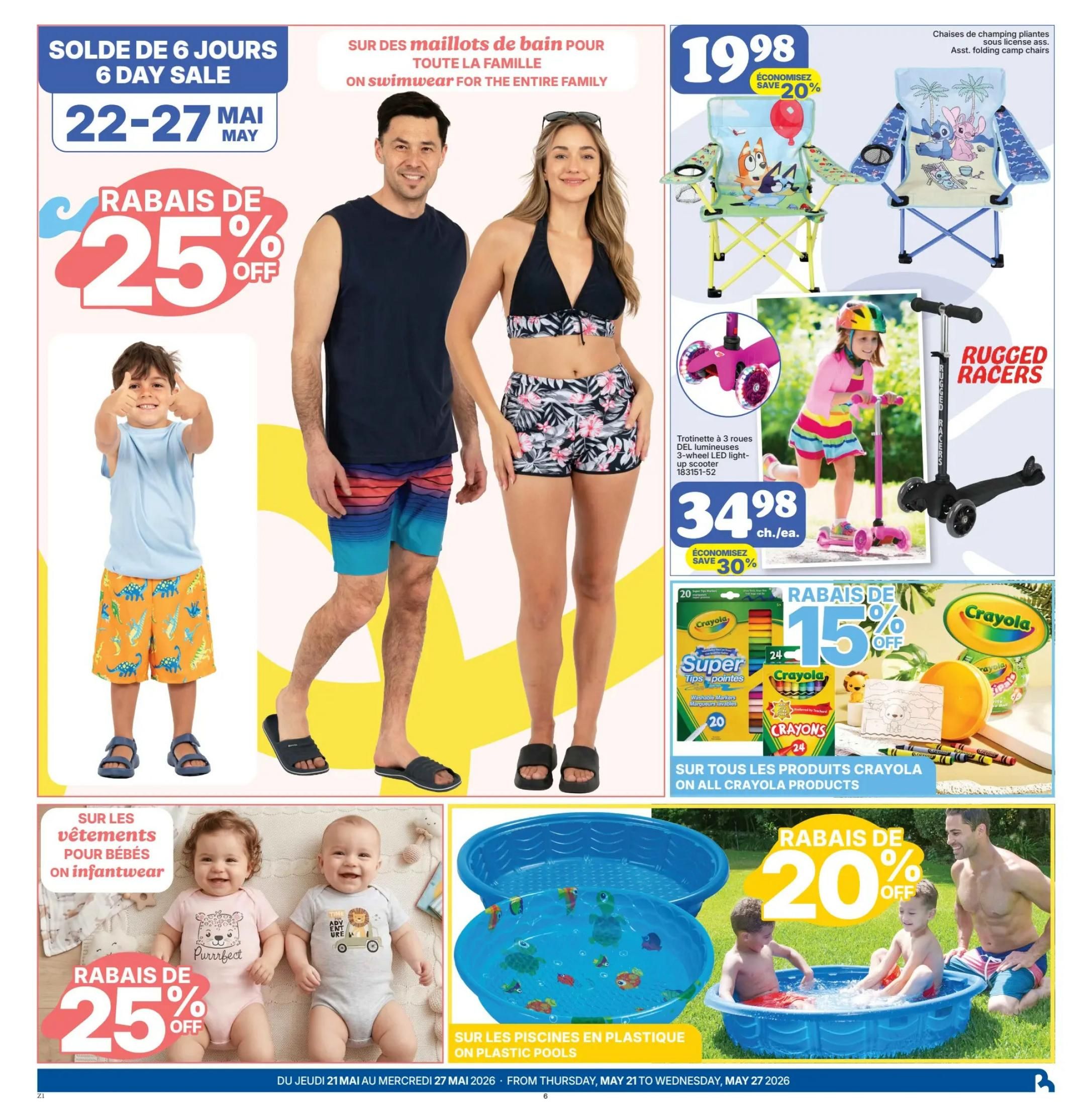 Rossy Flyer May 21 to 27