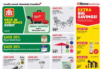 Home Hardware (Atlantic) Flyer May 21 to June 3