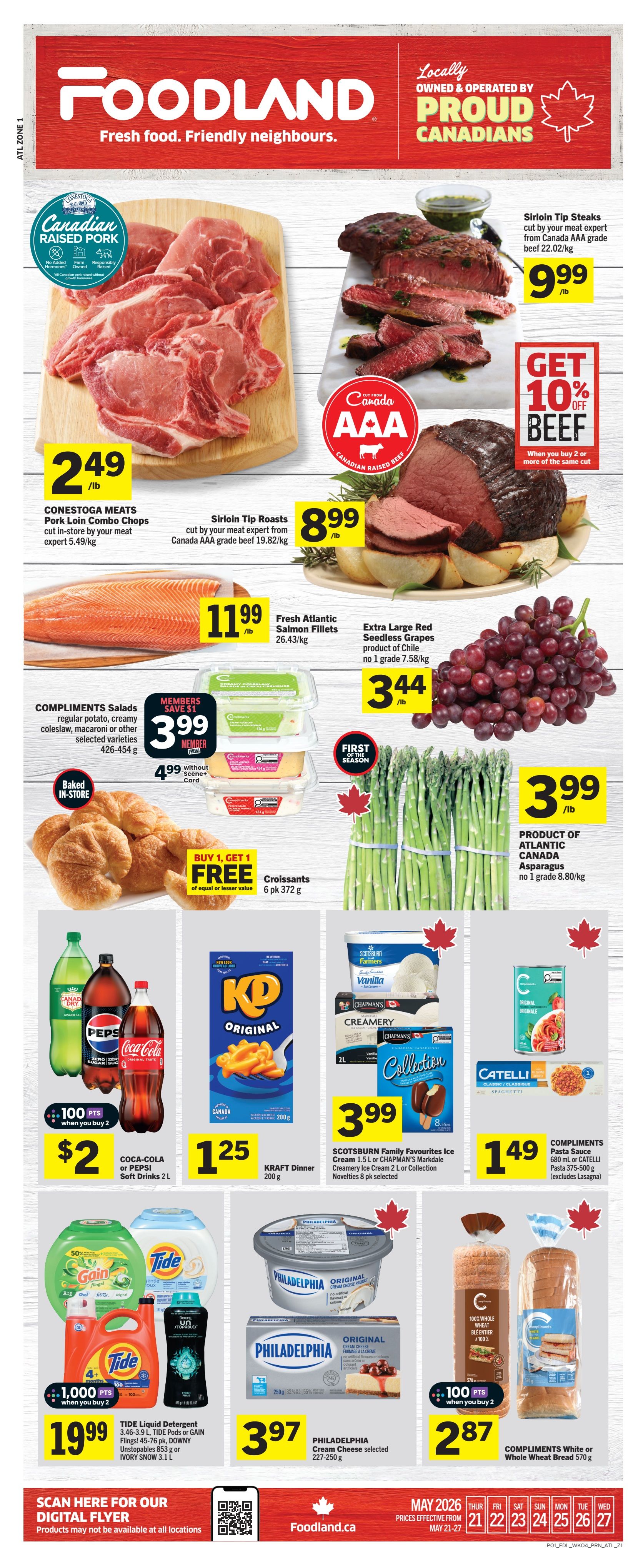 Foodland (Atlantic) Flyer May 21 to 27