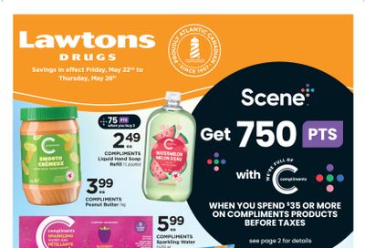 Lawtons Drugs (NB, PE) Flyer May 22 to 28