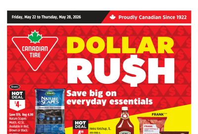 Canadian Tire (ON) Flyer May 22 to 28