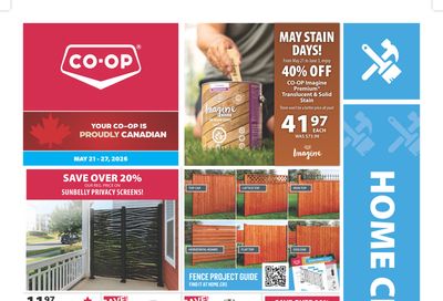 Co-op (West) Home Centre Flyer May 21 to 27