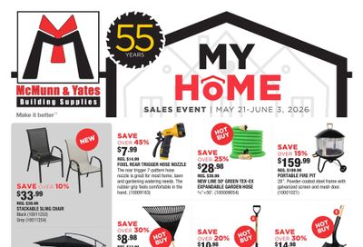 McMunn & Yates Building Supplies Flyer May 21 to June 3