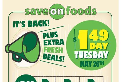 Save On Foods (SK) Flyer May 21 to 27