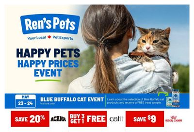 Ren's Pets Flyer May 21 to 27