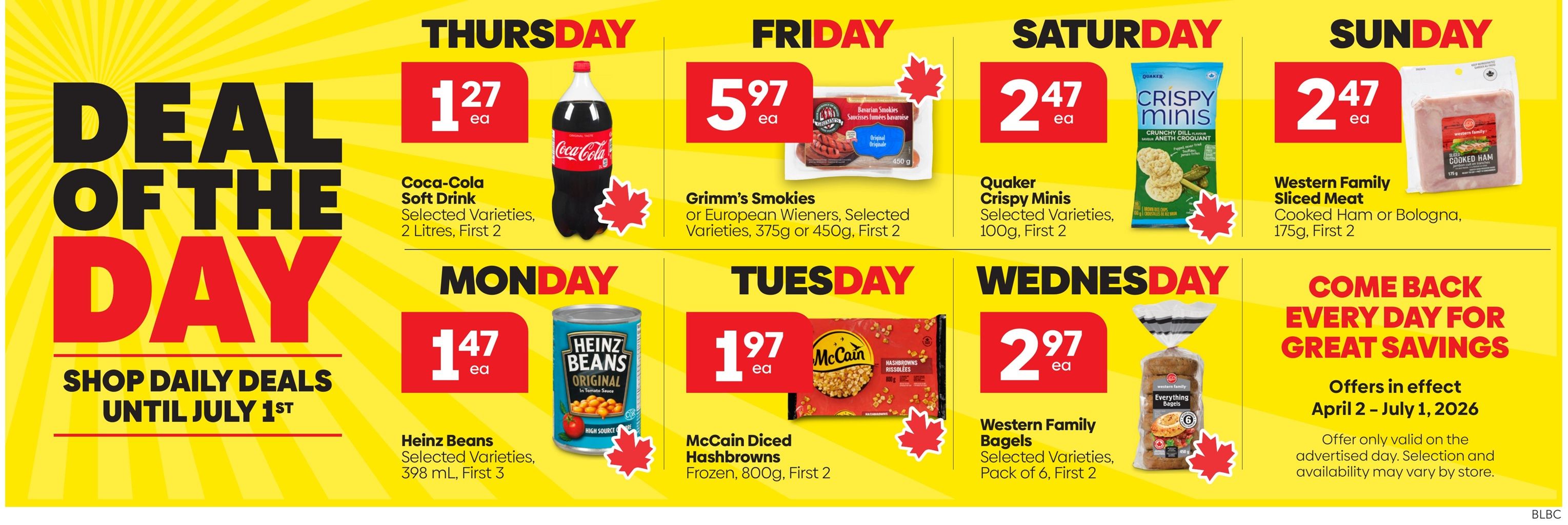 Buy-Low Foods Flyer May 21 to 27