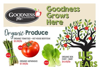 Goodness Me Flyer May 20 to 26