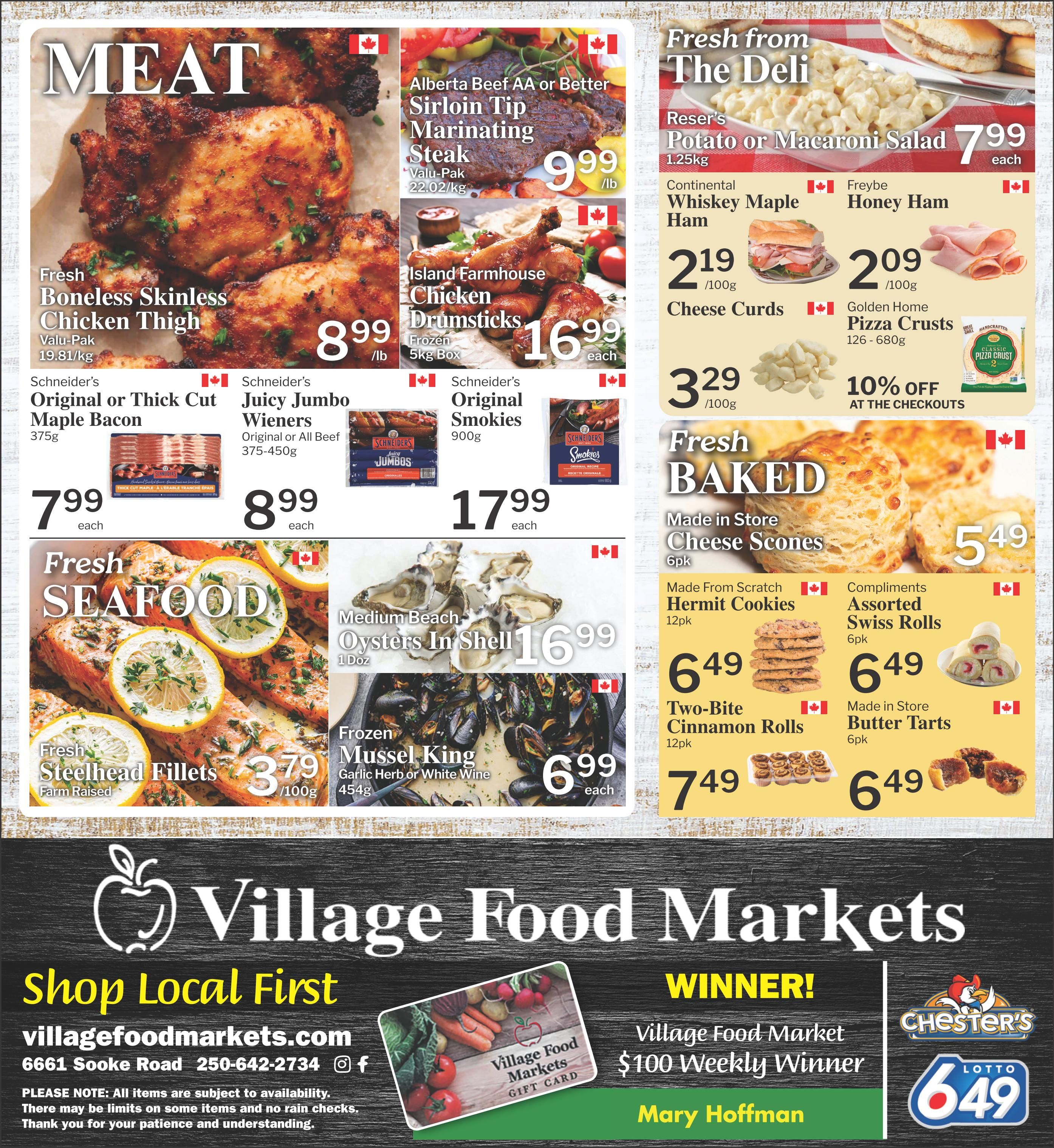 Village Food Markets Flyer May 20 to 26