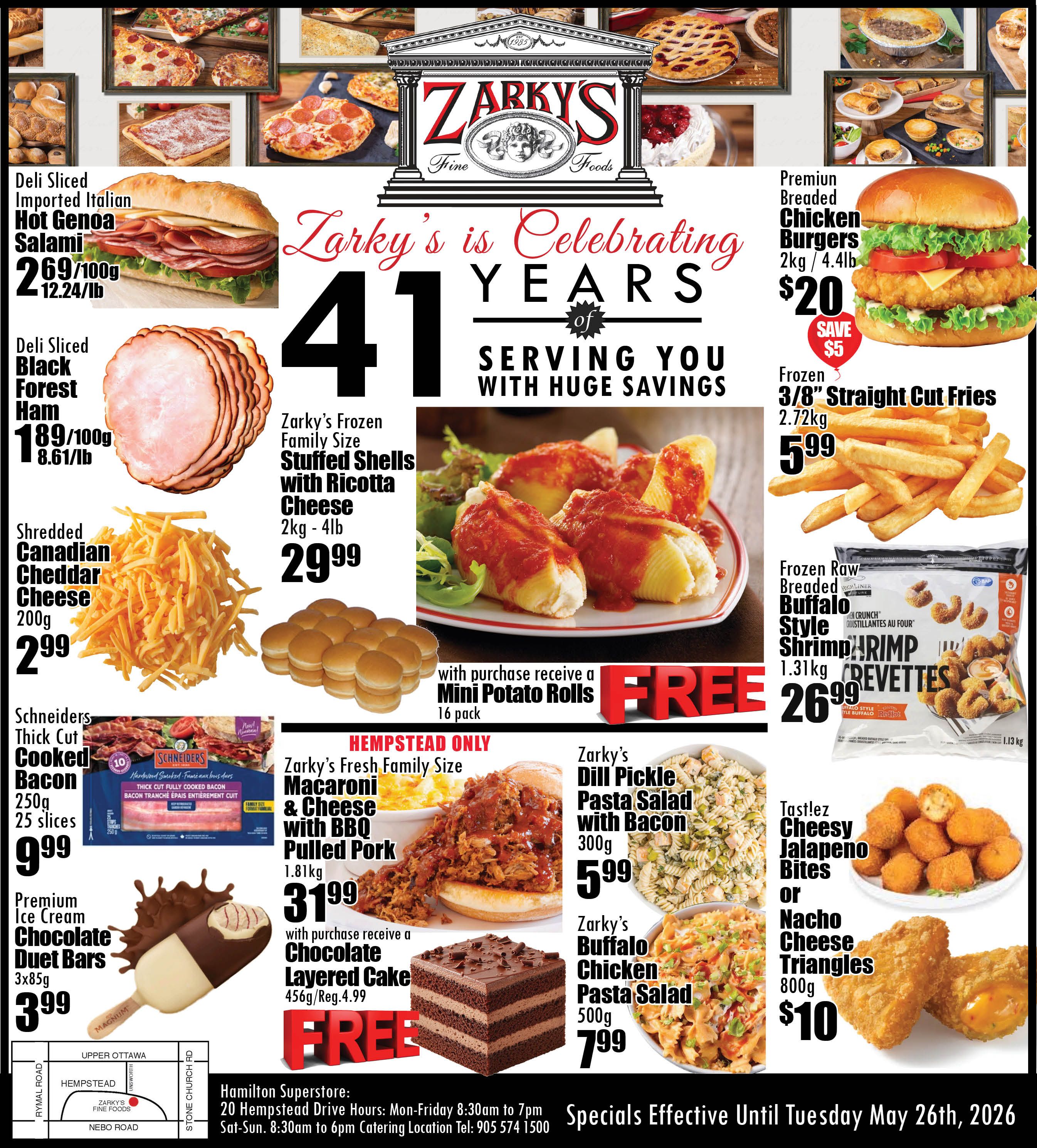 Zarky's Flyer May 20 to 26
