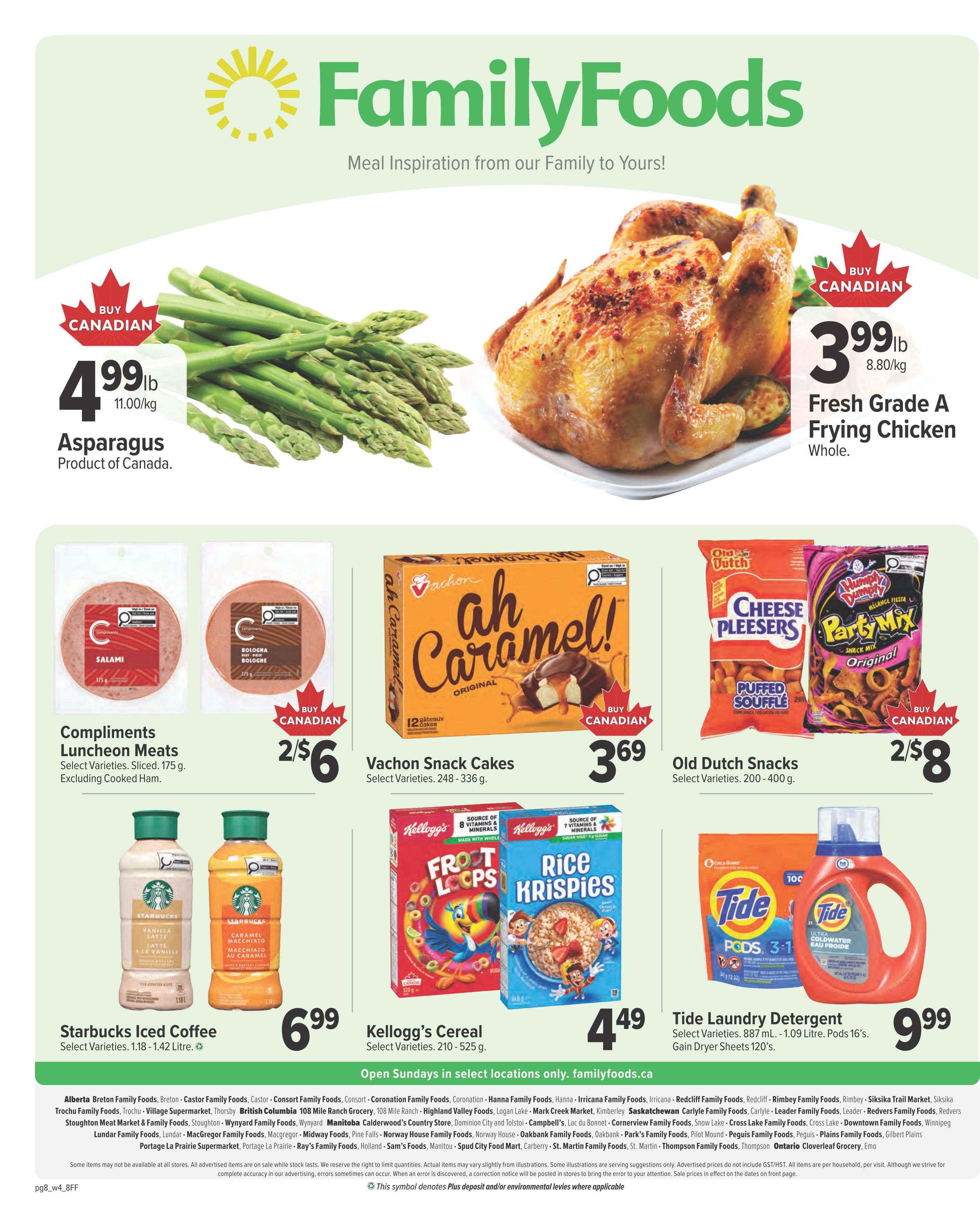 Family Foods Flyer May 21 to 27