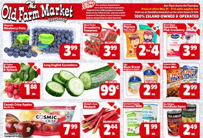 The Old Farm Market (Courtenay) Flyer May 21 to 27
