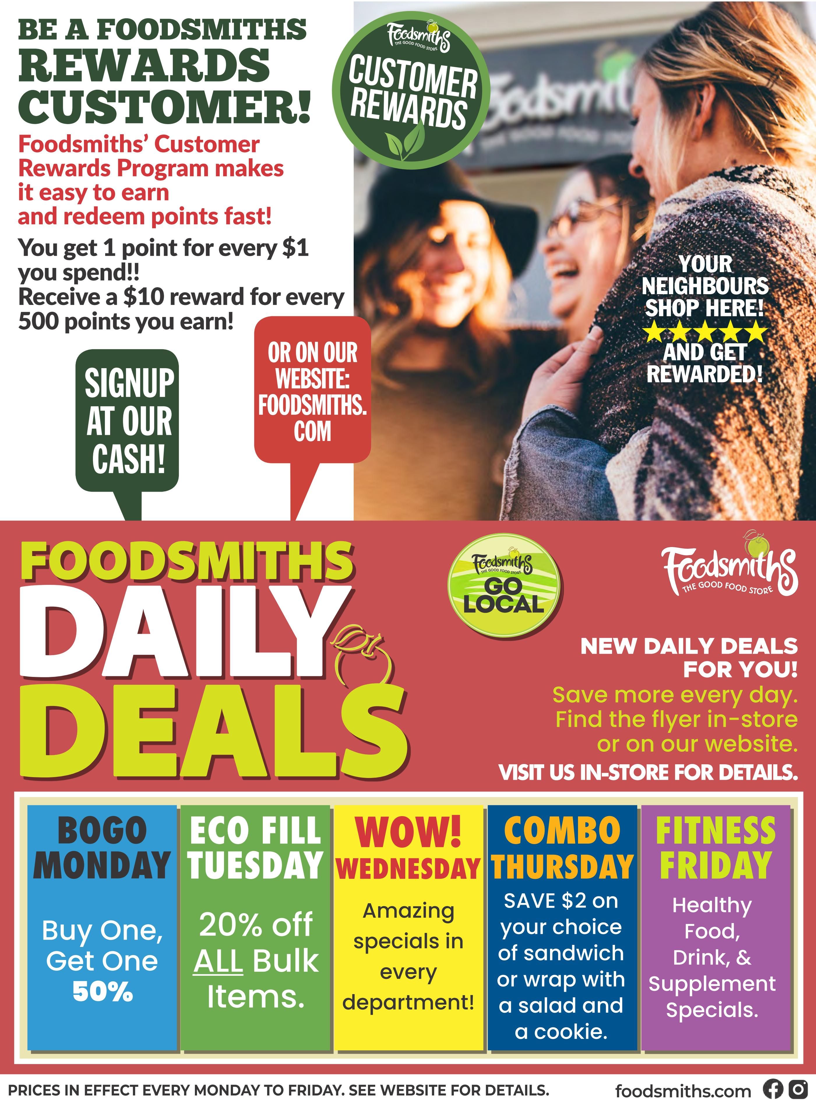 Foodsmiths Flyer May 21 to 28