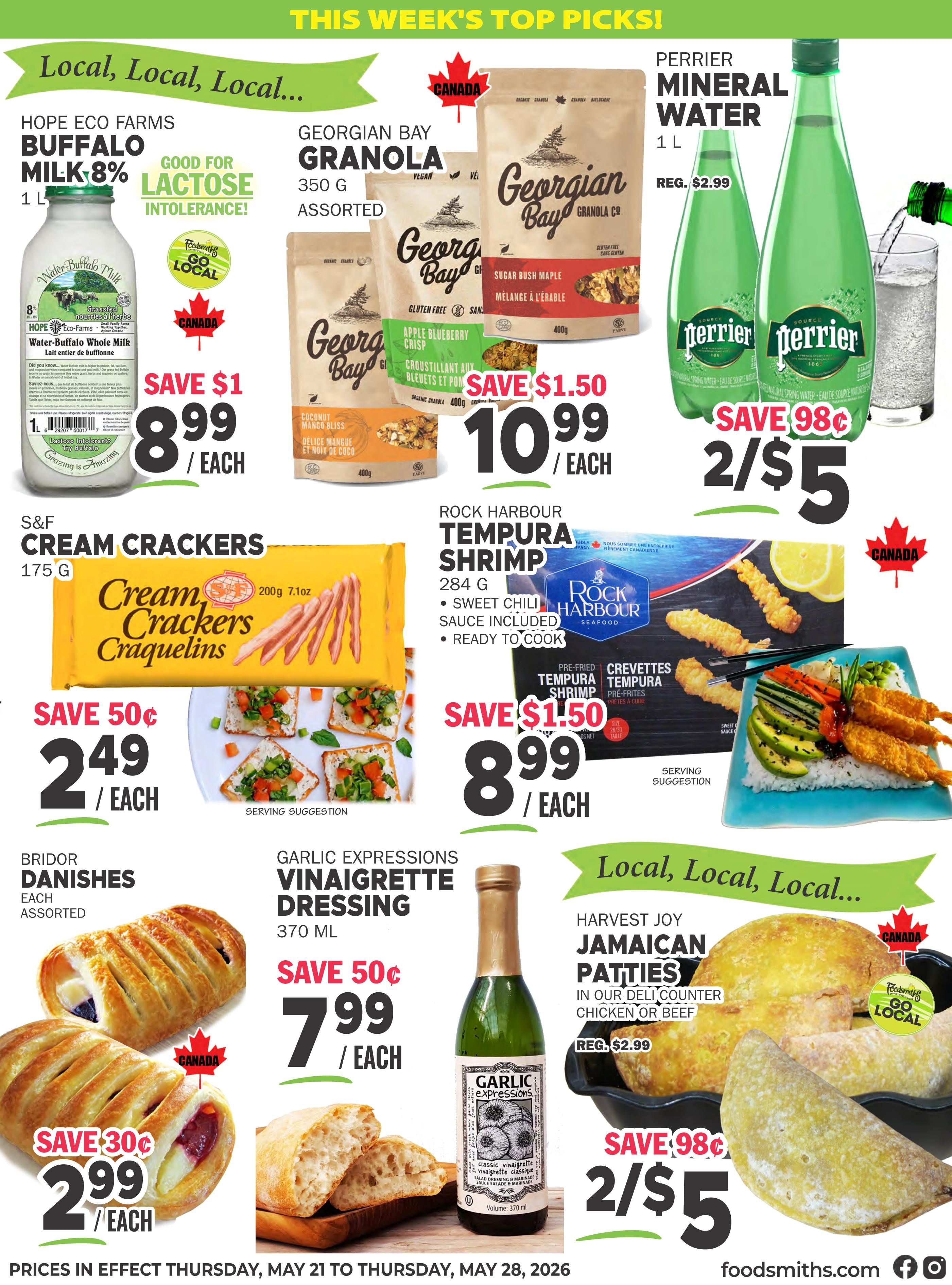 Foodsmiths Flyer May 21 to 28