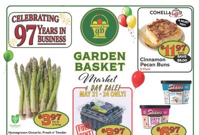 The Garden Basket Flyer May 21 to 27