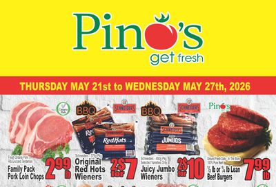 Pino's Flyer May 21 to 27