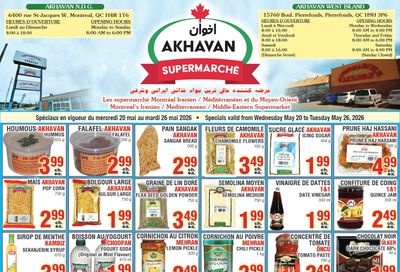 Akhavan Supermarche Flyer May 20 to 26