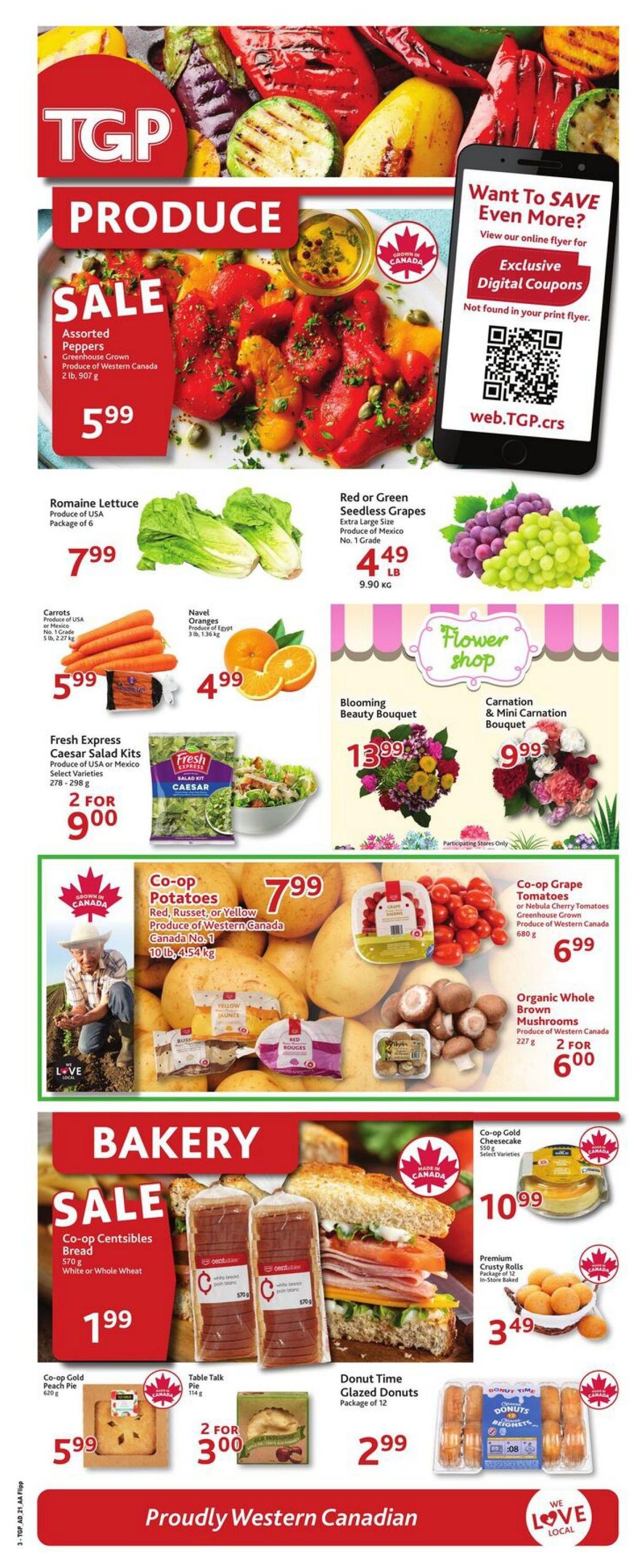 TGP The Grocery People Flyer May 21 to 27