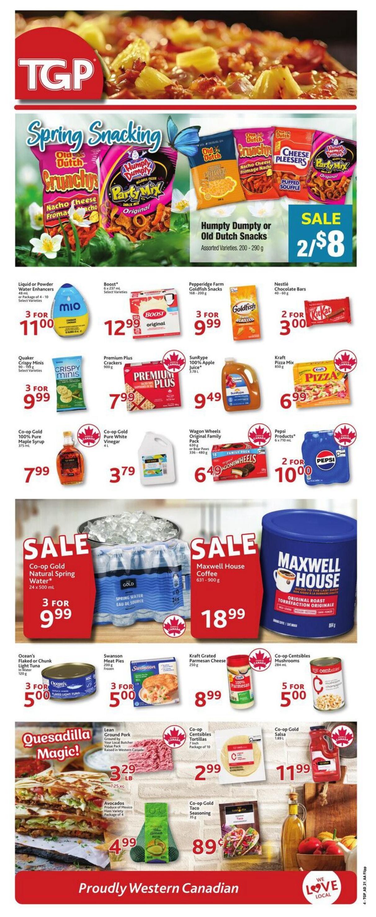 TGP The Grocery People Flyer May 21 to 27