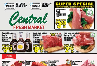Central Fresh Market Flyer May 21 to 28