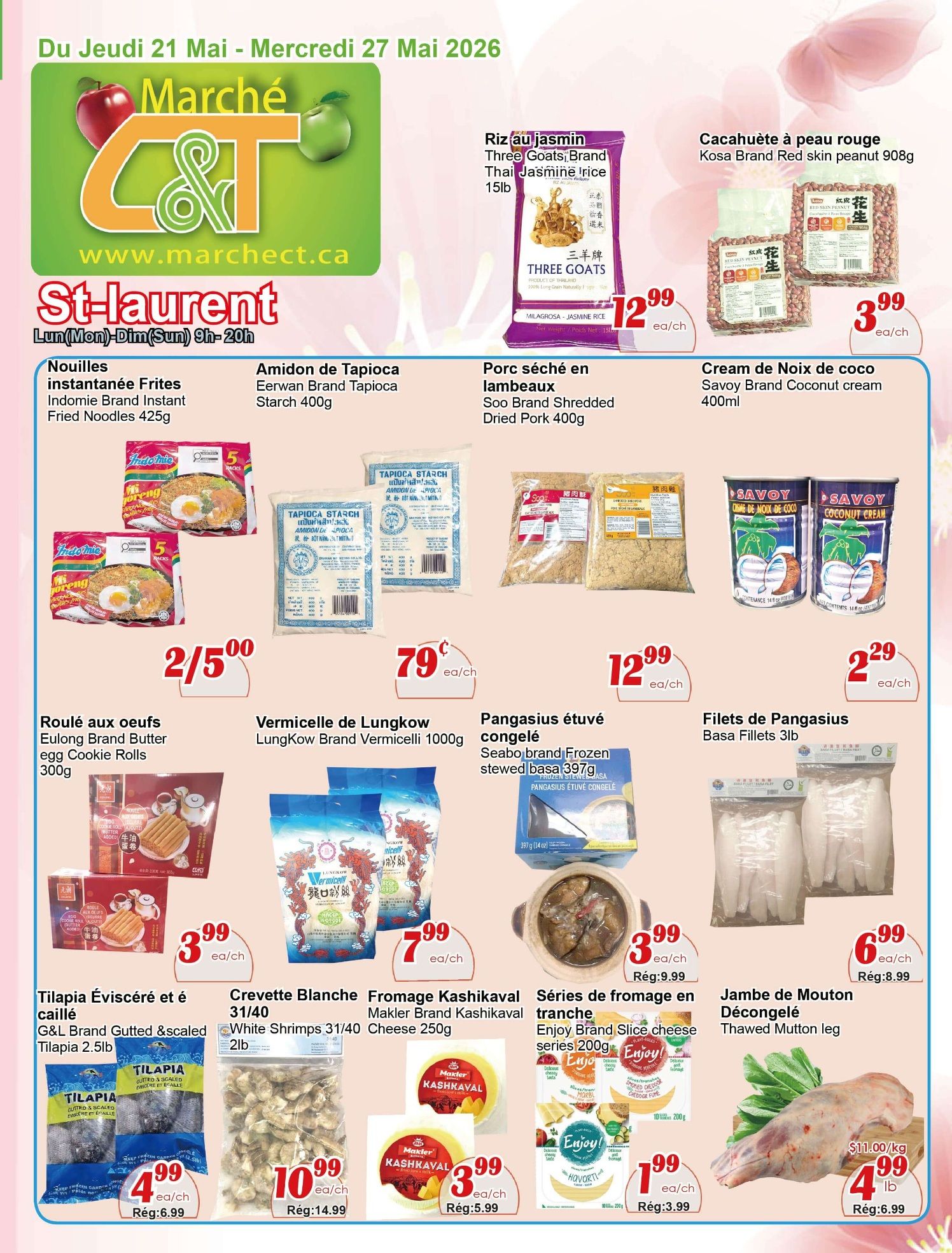 Marche C&T (St. Laurent) Flyer May 21 to 27