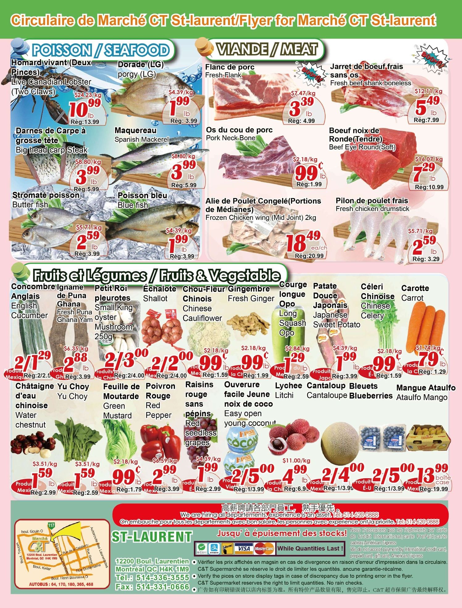 Marche C&T (St. Laurent) Flyer May 21 to 27
