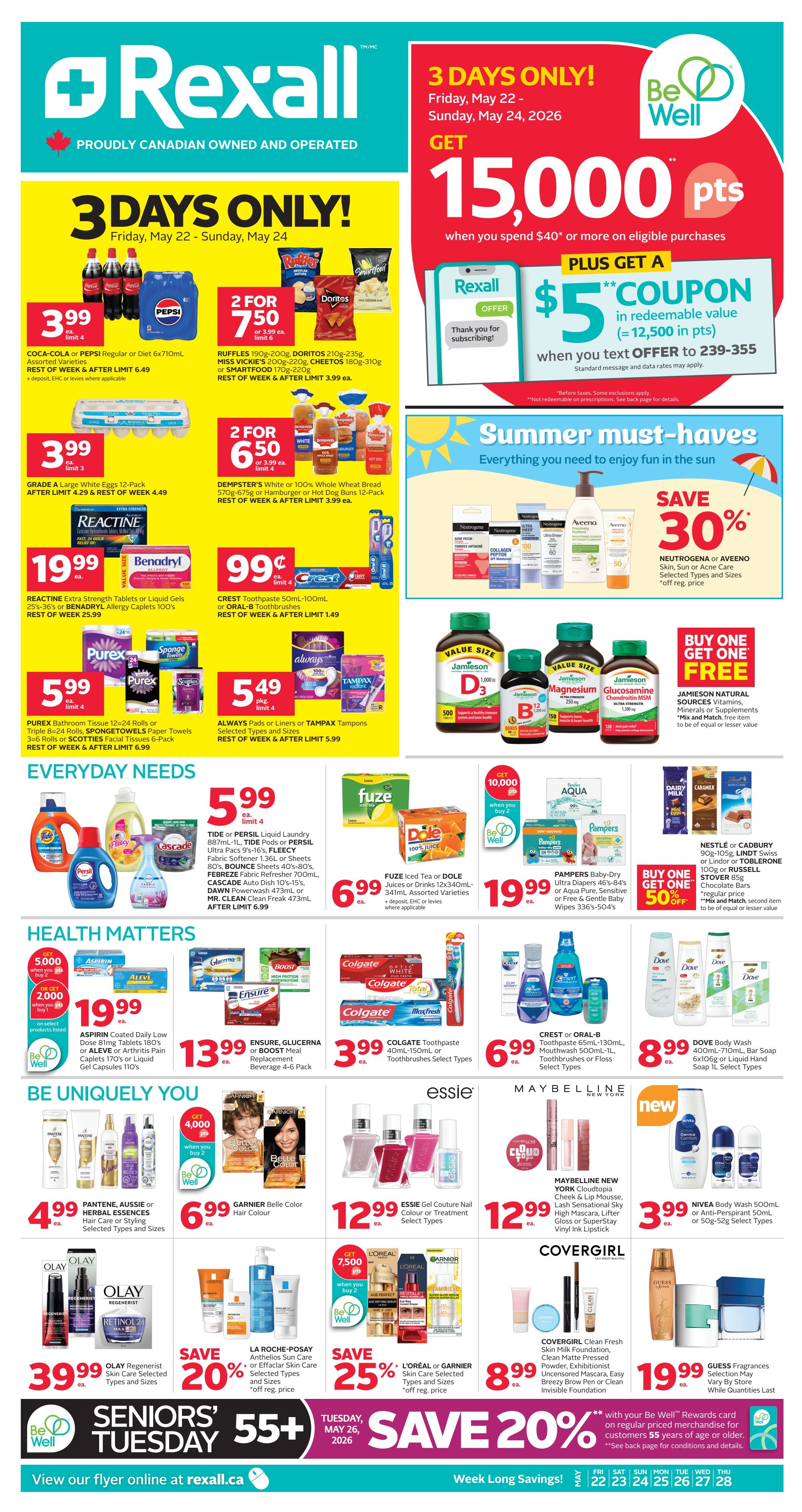 Rexall (BC) Flyer May 22 to 28