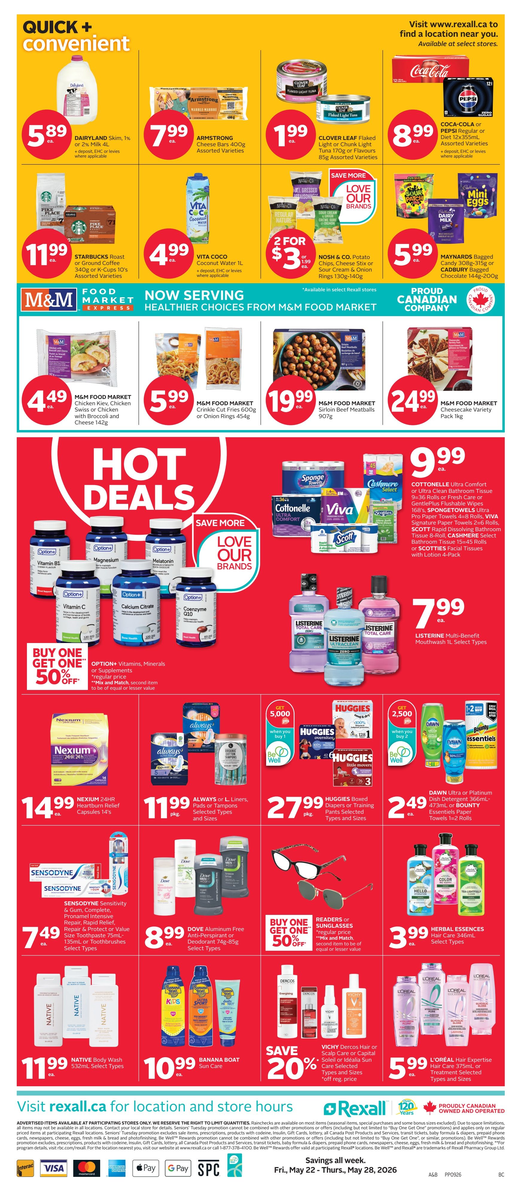 Rexall (BC) Flyer May 22 to 28
