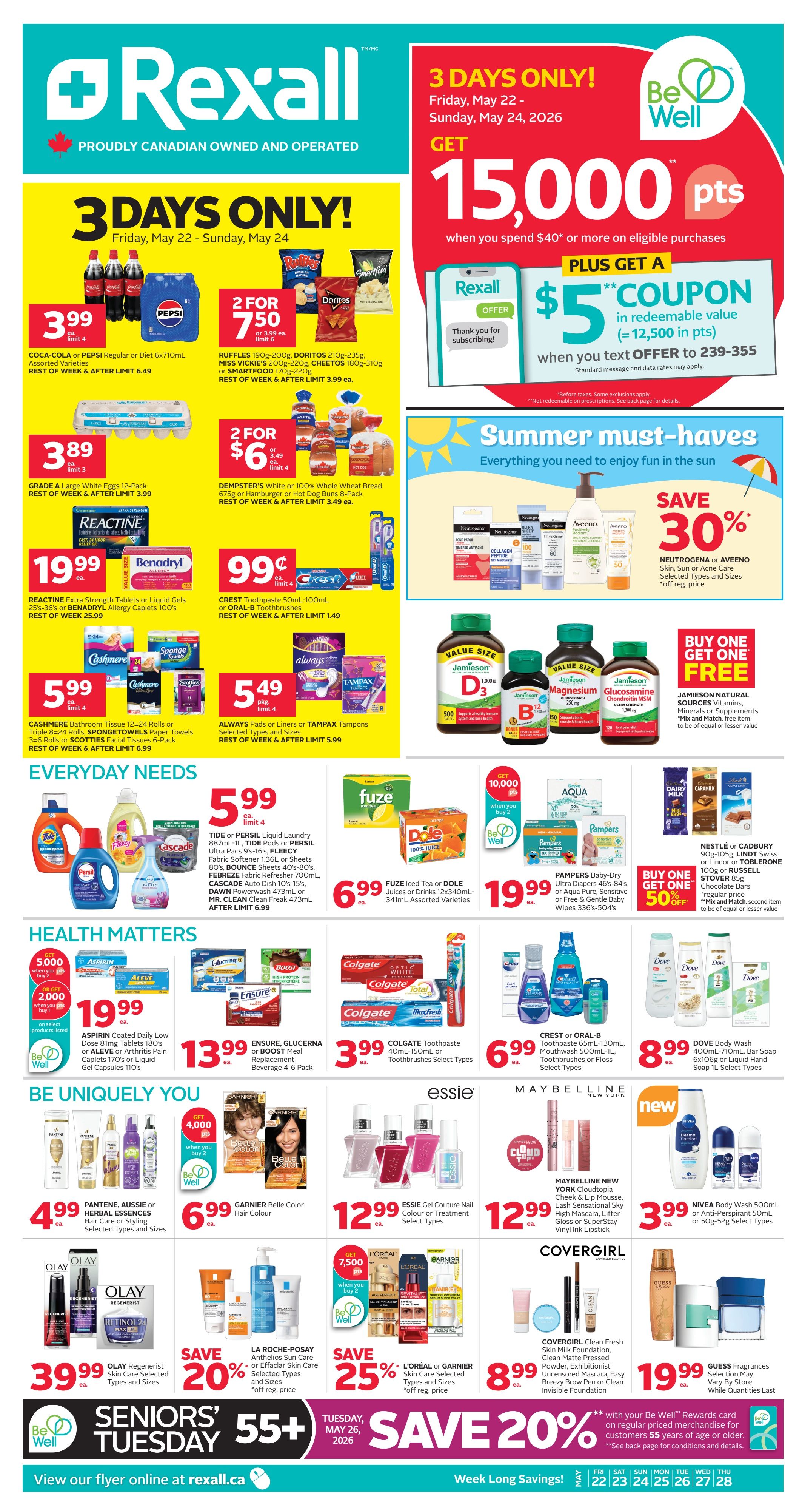Rexall (ON) Flyer May 22 to 28