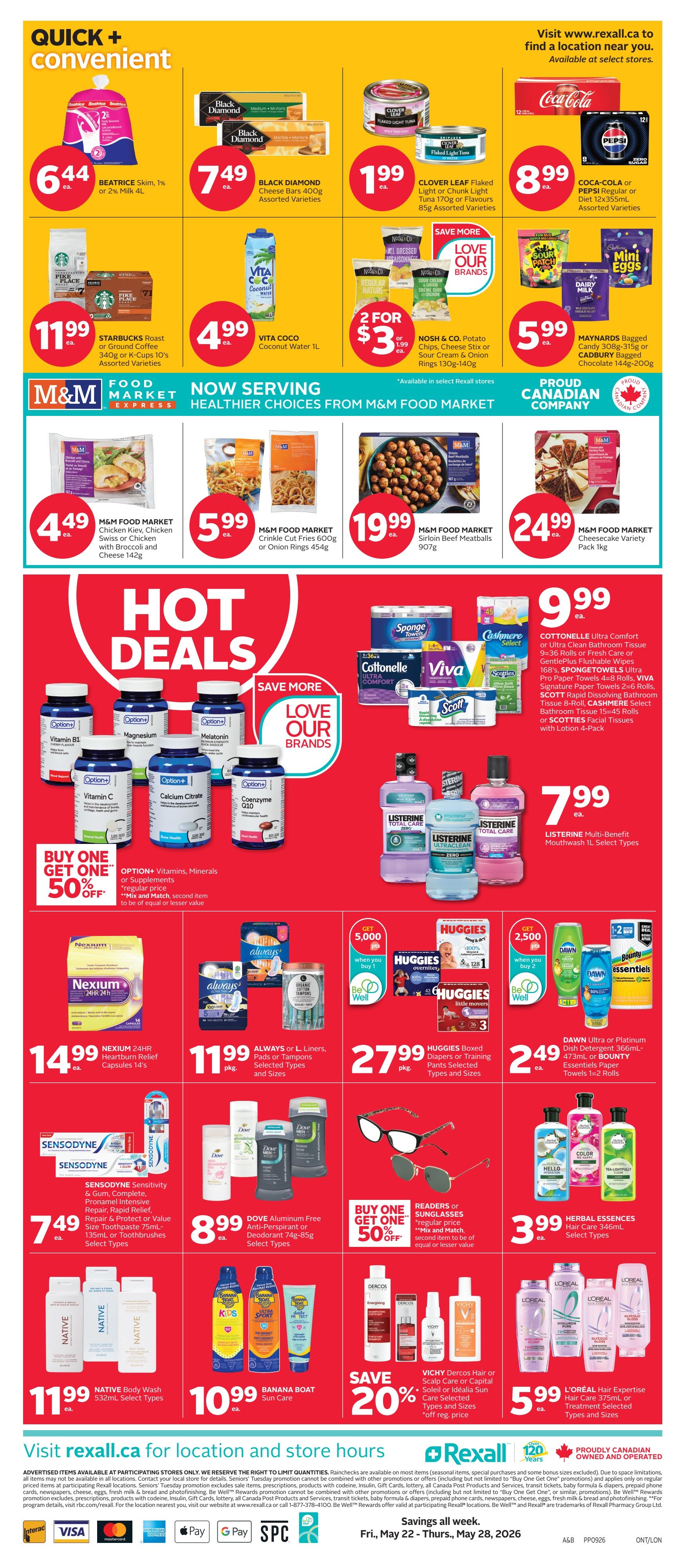 Rexall (ON) Flyer May 22 to 28