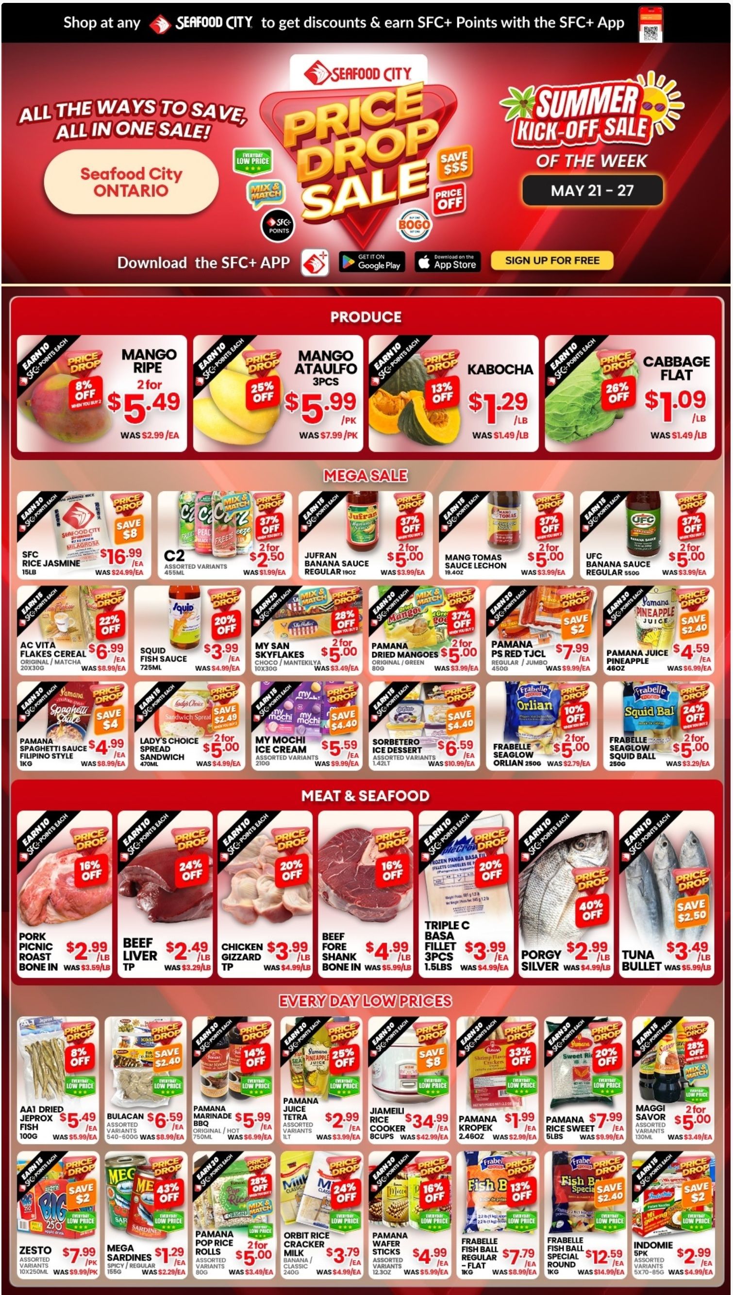 Seafood City Supermarket (ON) Flyer May 21 to 27