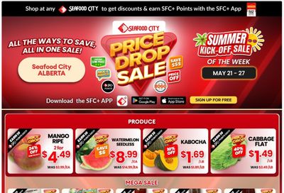 Seafood City Supermarket (AB) Flyer May 21 to 27