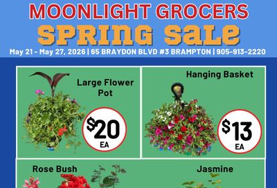 Moonlight Grocers Flyer May 21 to 27