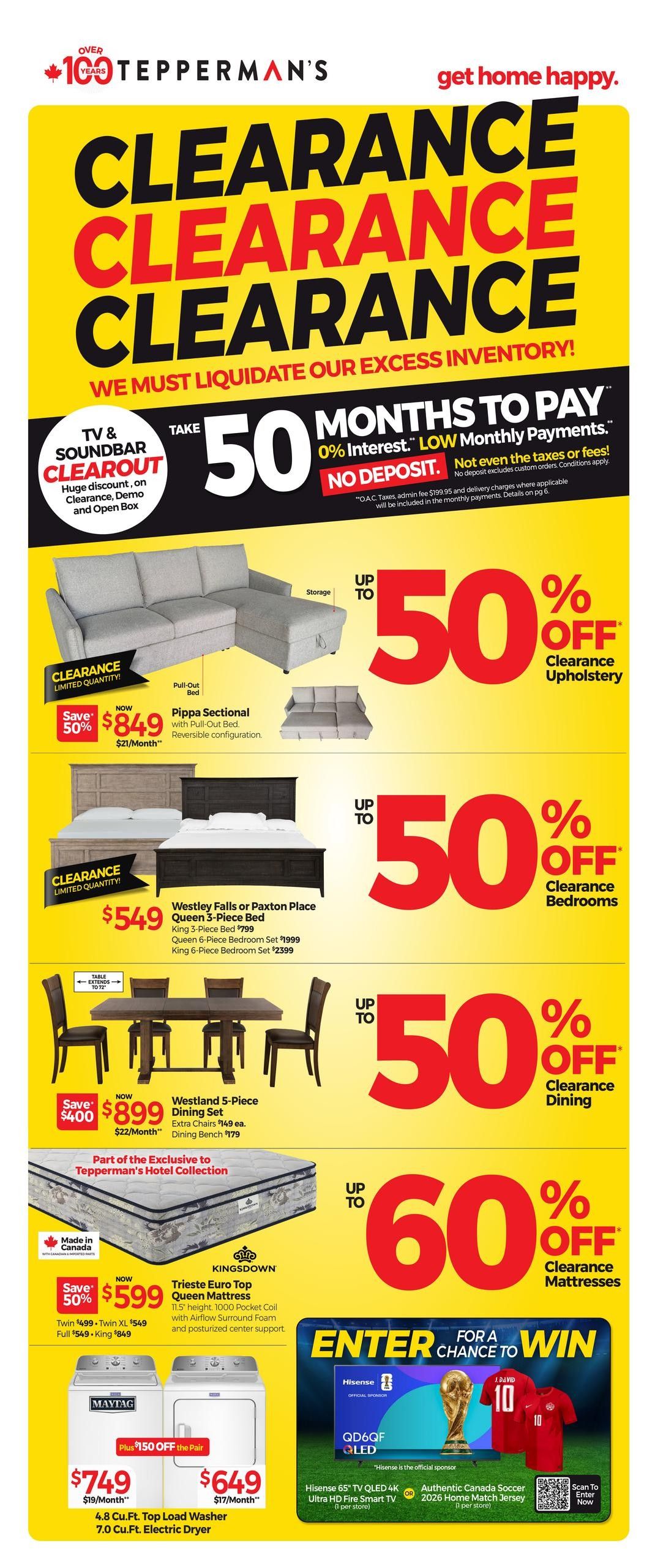 Tepperman's Flyer May 22 to 28