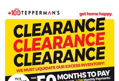 Tepperman's Flyer May 22 to 28