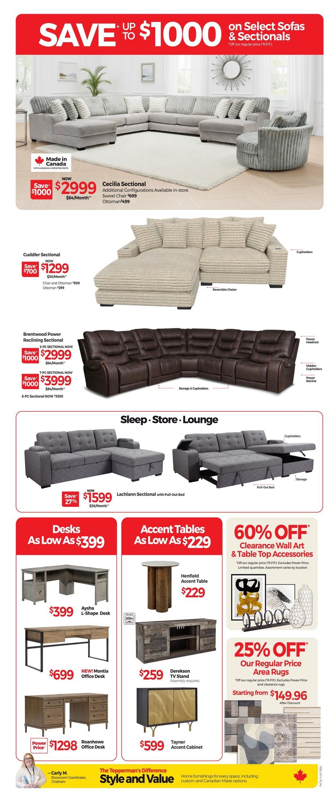 Tepperman's Flyer May 22 to 28