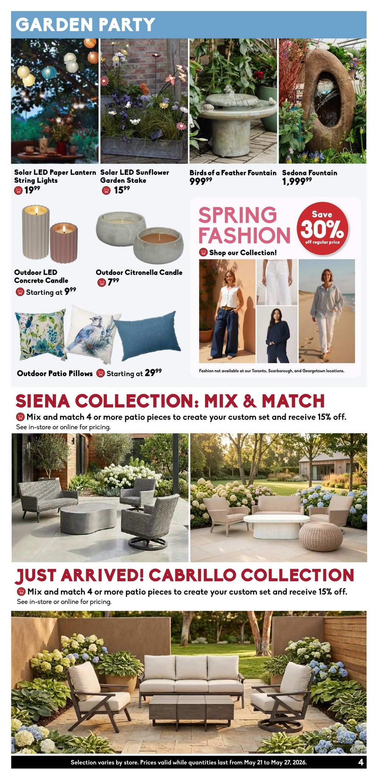 Sheridan Nurseries Flyer May 21 to 27